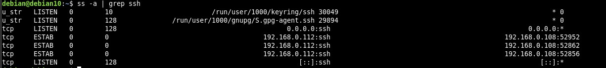 LinuxでアクティブなSSH接続をすべて表示・確認する5つの方法