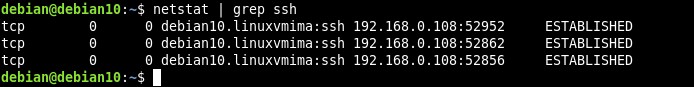 LinuxでアクティブなSSH接続をすべて表示・確認する5つの方法