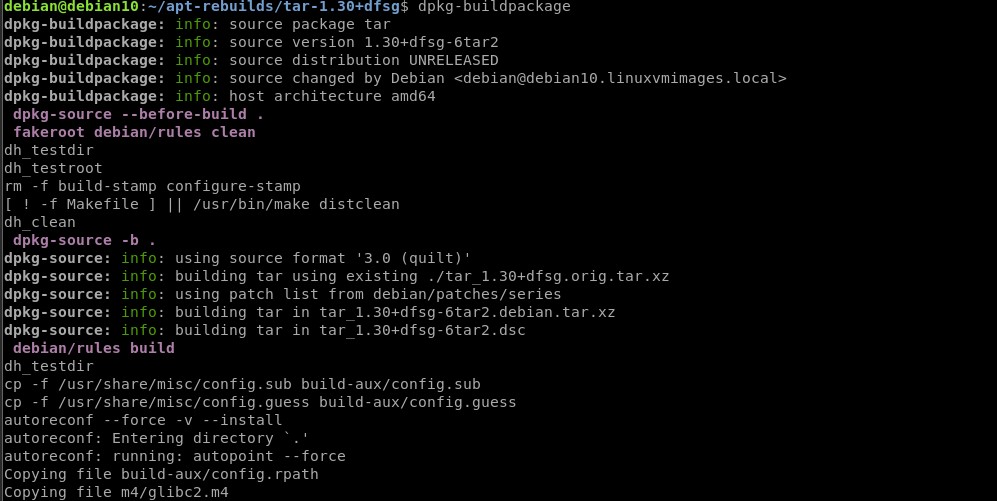 Linuxでパッケージをソースから再ビルドする方法