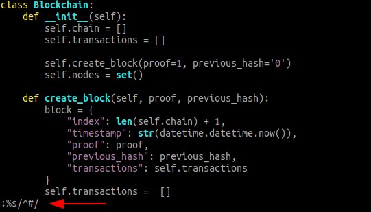 Vimエディタで複数行をまとめてコメントアウトする4つの方法