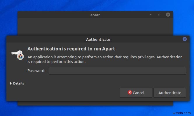 LinuxでApart GTKを使ってパーティションを簡単にバックアップ・復元する方法