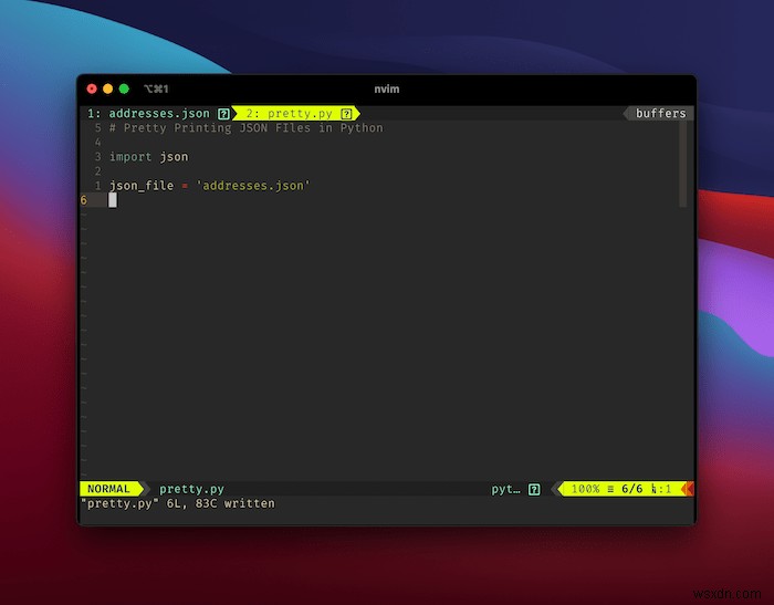 PythonでJSONファイルを見やすく整形表示（プリティプリント）する方法
