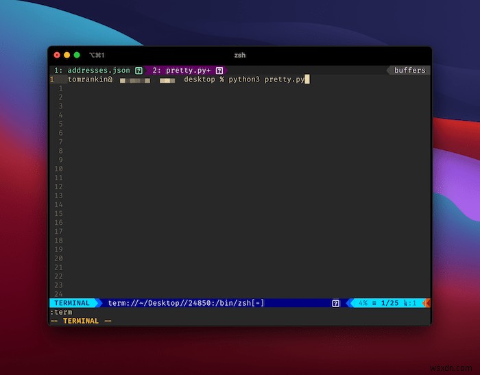 PythonでJSONファイルを見やすく整形表示（プリティプリント）する方法