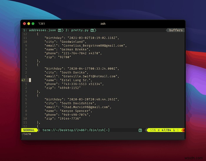 PythonでJSONファイルを見やすく整形表示（プリティプリント）する方法