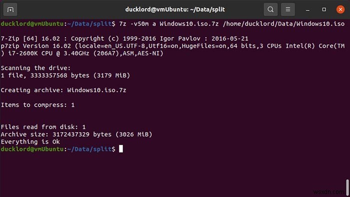 Ubuntuでファイルを圧縮・分割する方法|tar/splitと7-Zipの使い方
