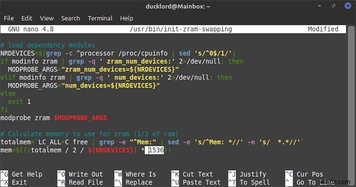 UbuntuでZRAMを設定する方法!メモリ割り当てと圧縮アルゴリズムの変更手順