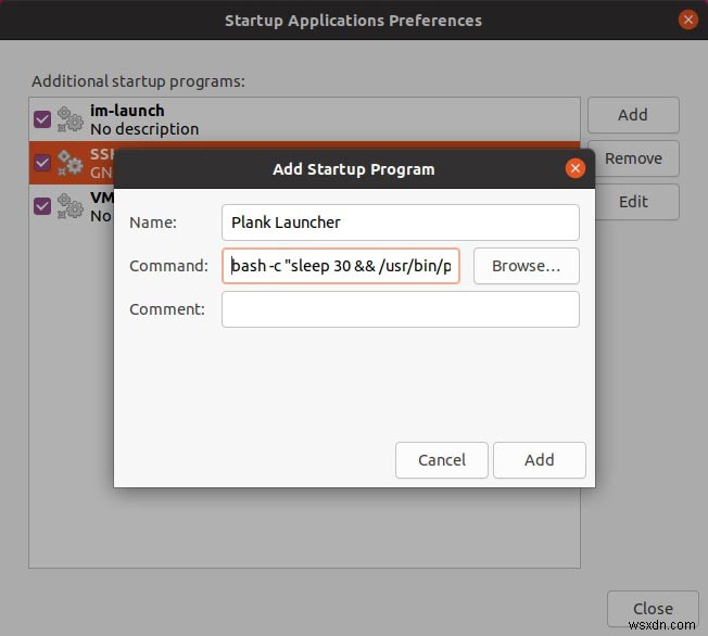 Ubuntuでスタートアップアプリケーションの起動を遅延させる方法