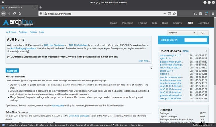 Arch LinuxでAURを使う方法！yayの導入から手動ビルドまで徹底解説