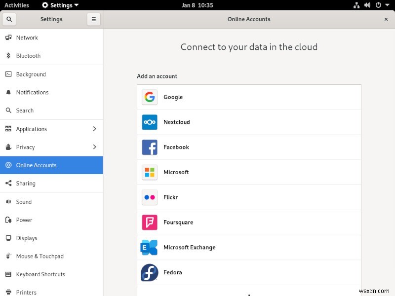 GNOME ShellにGoogleアカウントを統合する方法【カレンダー・メール・ドライブ連携】
