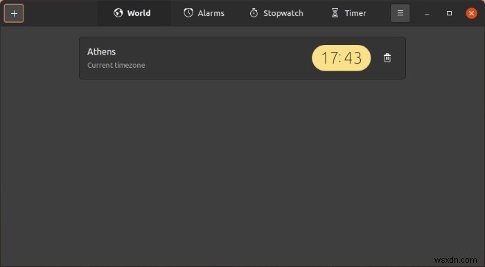 Ubuntuで複数のタイムゾーンを設定・表示する方法｜Gnome Clocksの使い方