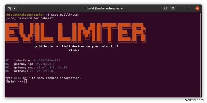 LinuxでWi-Fiネットワークを制御する方法|evillimiterの使い方を徹底解説