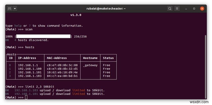 LinuxでWi-Fiネットワークを制御する方法|evillimiterの使い方を徹底解説