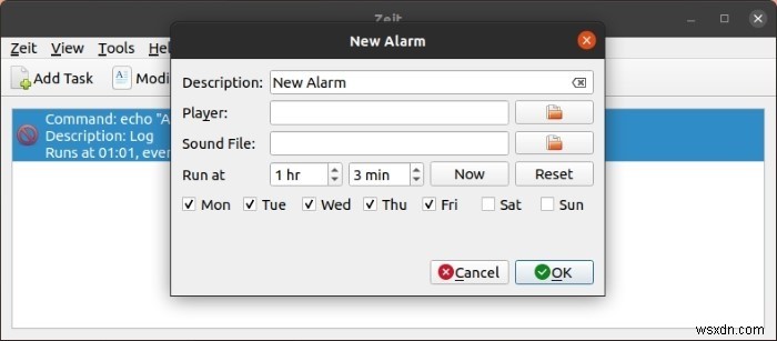 【Linux】CronジョブをGUIで簡単作成・管理できる「Zeit」の使い方