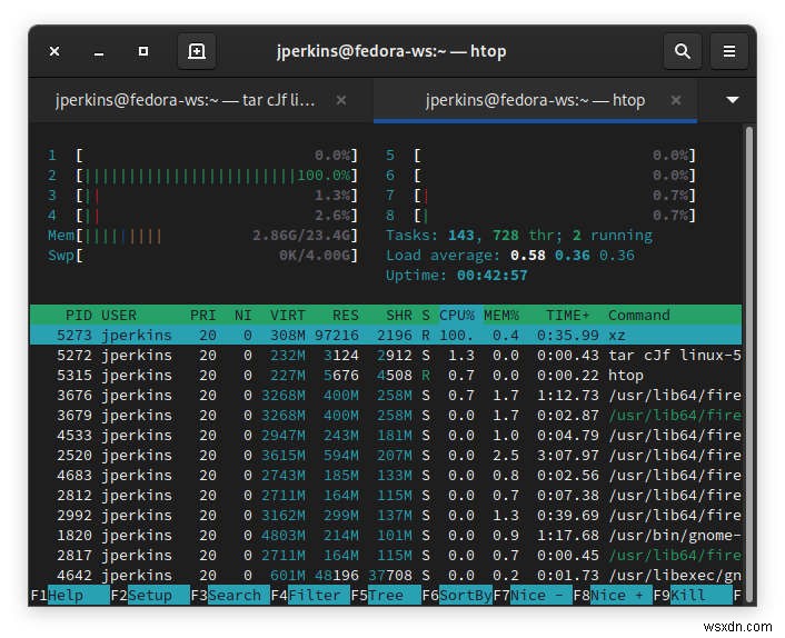tarで全CPUコアを活用してアーカイブを高速圧縮する方法