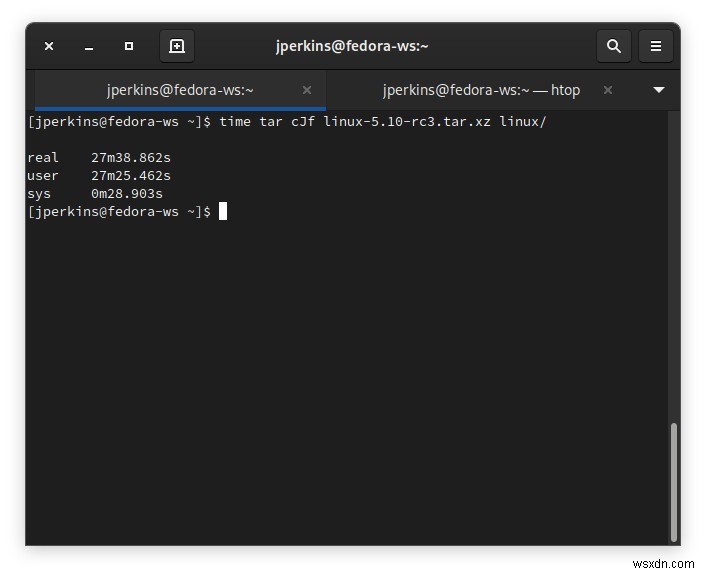 tarで全CPUコアを活用してアーカイブを高速圧縮する方法