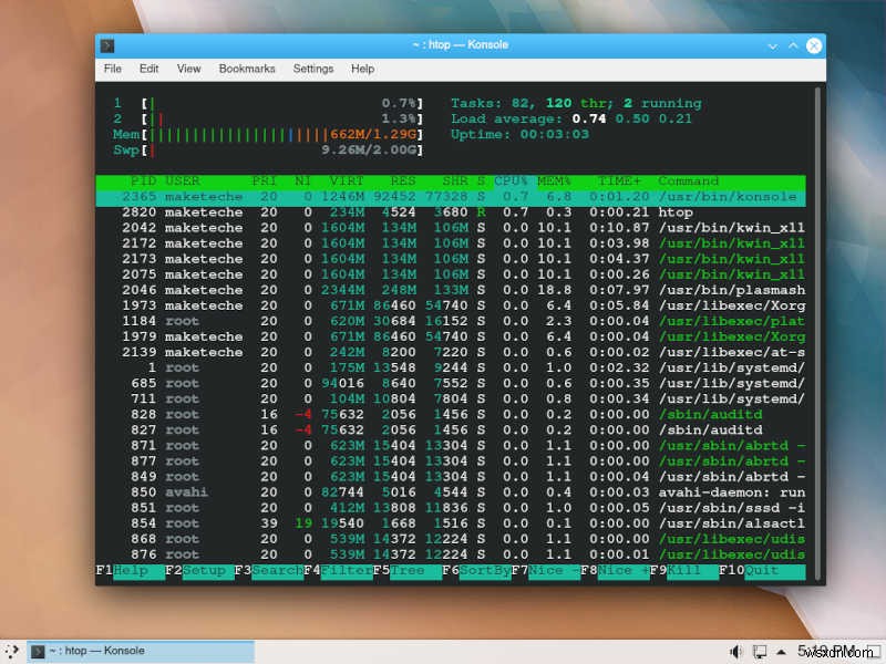 CentOS 8にKDE Plasmaデスクトップ環境をインストールする方法