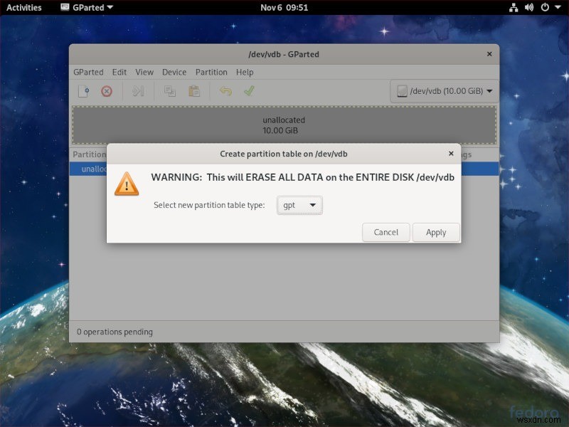 GPartedでパーティションを作成・リサイズする方法【Linux対応】