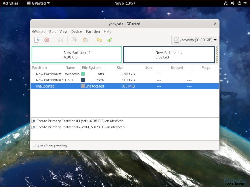 GPartedでパーティションを作成・リサイズする方法【Linux対応】
