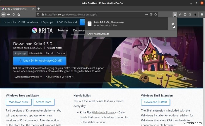 UbuntuにKritaの最新版をインストールする3つの方法（Snap・AppImage・APT）