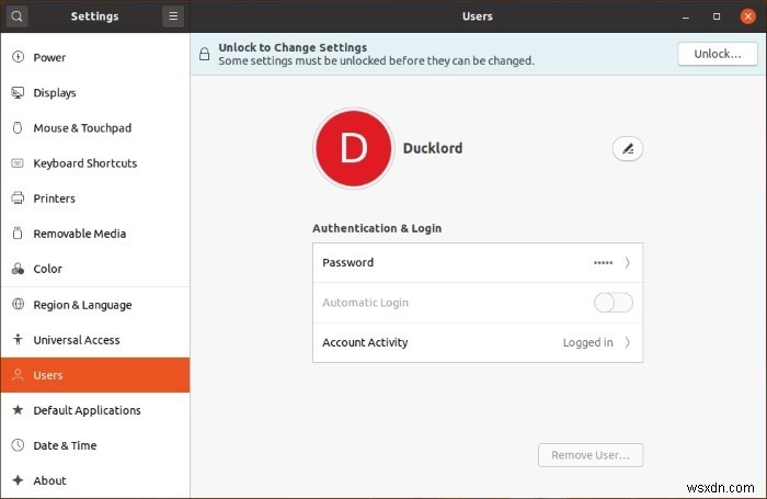 Ubuntuでロック画面を無効にする方法｜自動ログイン設定と画面ロック解除の手順
