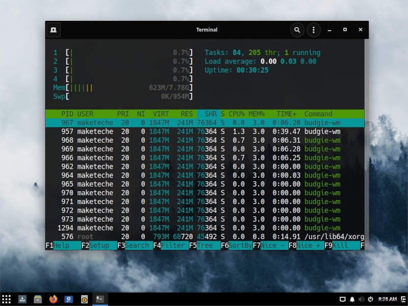 Budgieデスクトップ徹底レビュー:GNOMEに似た美しいLinuxデスクトップ環境
