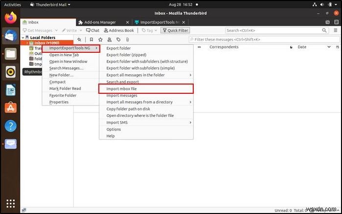 LinuxでEvolutionからThunderbirdへデータを移行する完全ガイド