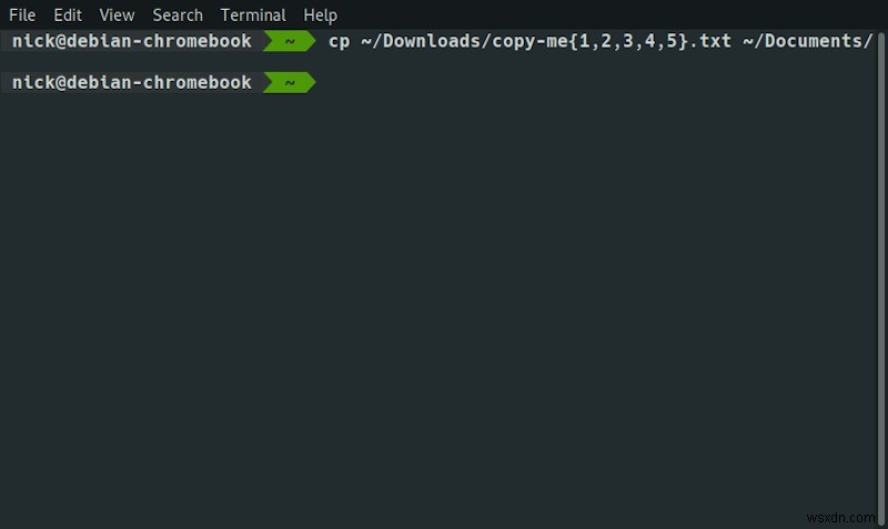 Linuxターミナルでテキスト・ファイル・フォルダをコピー&ペーストする方法