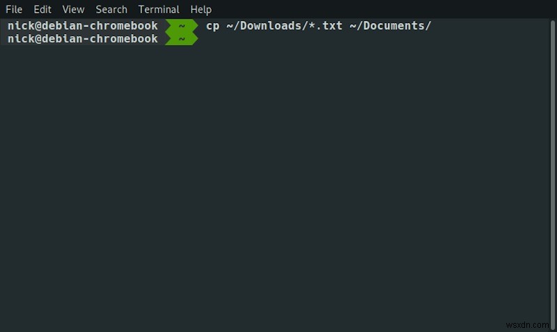 Linuxターミナルでテキスト・ファイル・フォルダをコピー&ペーストする方法