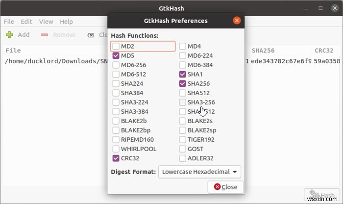 Linuxでチェックサムを確認・検証する方法｜GtkHashとターミナルコマンドの使い方