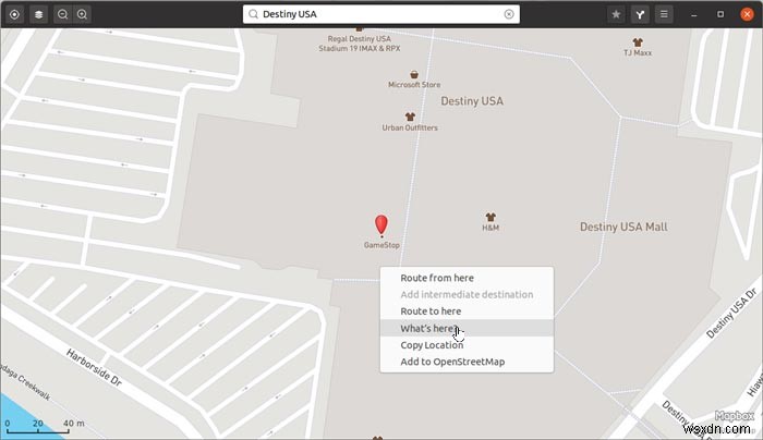 GNOME Mapsのダウンロード方法とルートをPDFとしてエクスポートする手順