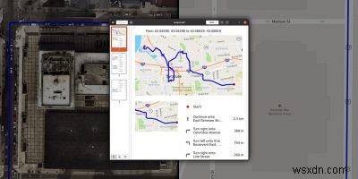 GNOME Mapsのダウンロード方法とルートをPDFとしてエクスポートする手順