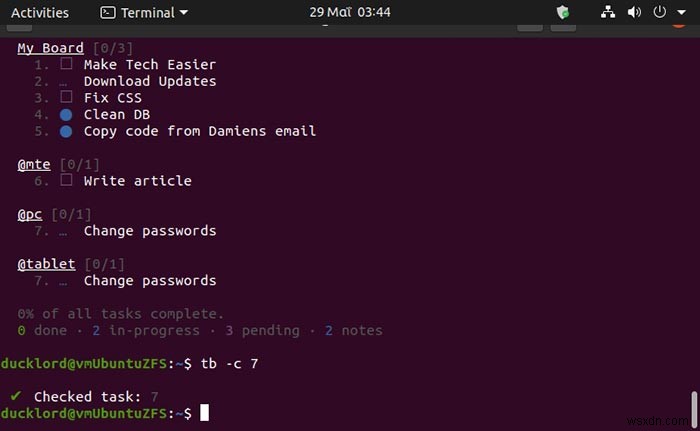 【Taskbook】ターミナルだけで完結するタスク管理ツールの使い方徹底解説