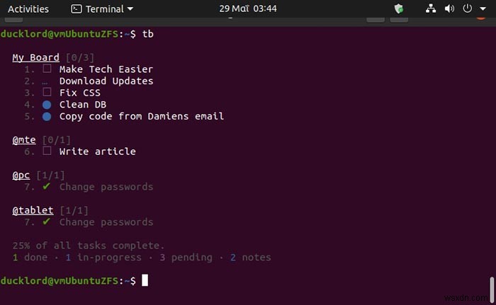 【Taskbook】ターミナルだけで完結するタスク管理ツールの使い方徹底解説