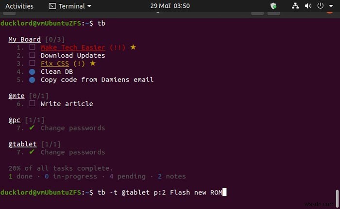 【Taskbook】ターミナルだけで完結するタスク管理ツールの使い方徹底解説