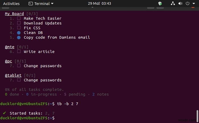 【Taskbook】ターミナルだけで完結するタスク管理ツールの使い方徹底解説