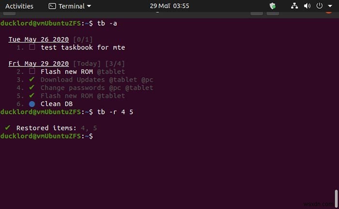 【Taskbook】ターミナルだけで完結するタスク管理ツールの使い方徹底解説