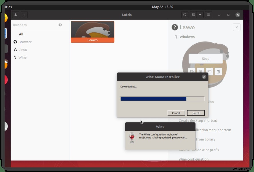LinuxでLutrisを使ってBlu-rayディスクを再生する方法