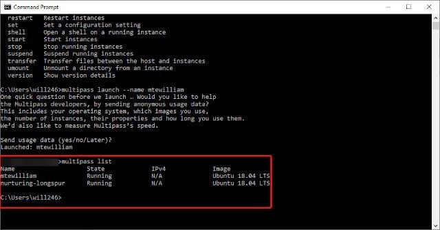 MultipassでUbuntu仮想マシンを素早く起動する方法