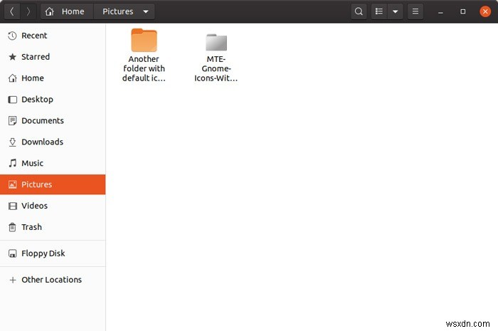 GNOME 3でファイルやフォルダのアイコンを変更する方法