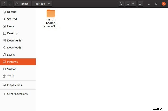 GNOME 3でファイルやフォルダのアイコンを変更する方法