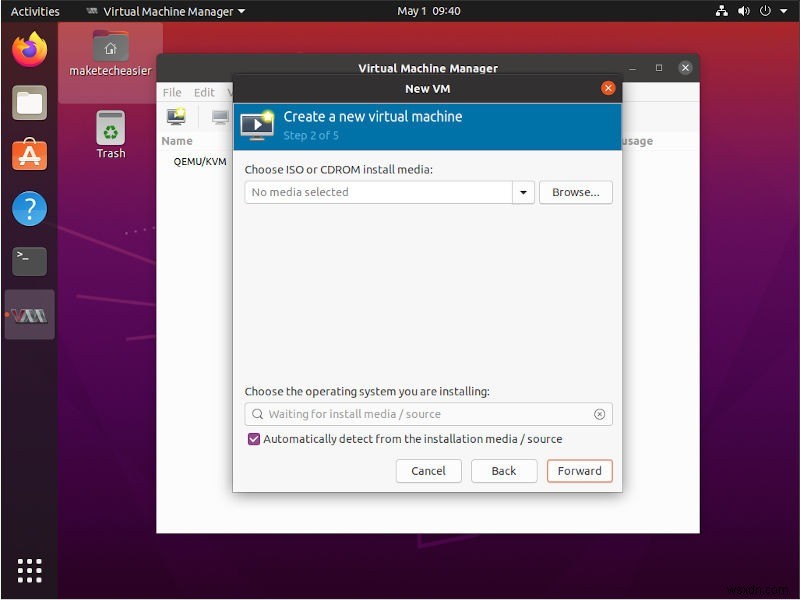 LinuxでVirtual Machine Managerを使い始める方法｜インストールから仮想マシン作成まで徹底解説