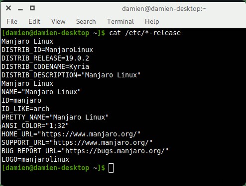 Linuxディストリビューションの名前とバージョンを確認する方法