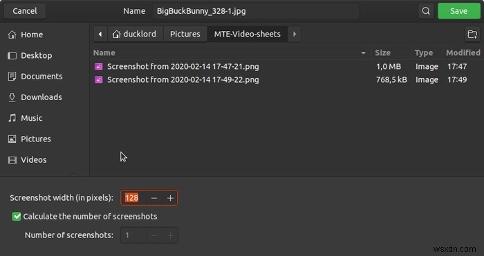 Linuxでビデオのサムネイルシート(連番プレビュー画像)を作成する方法
