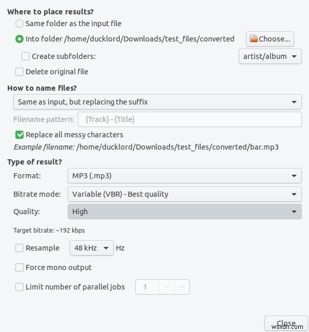 Ubuntuでオーディオファイルを一括変換する方法!SoundConverterの使い方を徹底解説