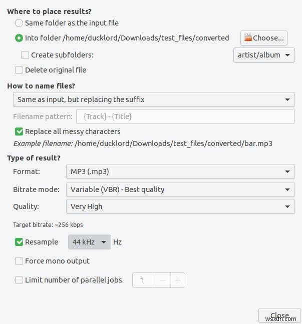Ubuntuでオーディオファイルを一括変換する方法!SoundConverterの使い方を徹底解説