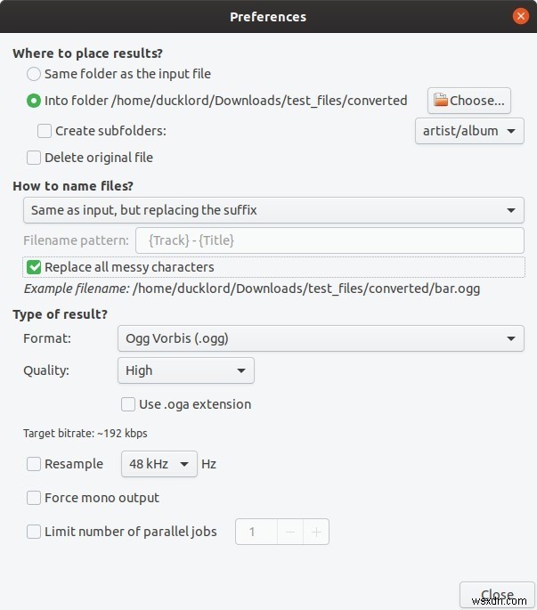 Ubuntuでオーディオファイルを一括変換する方法!SoundConverterの使い方を徹底解説