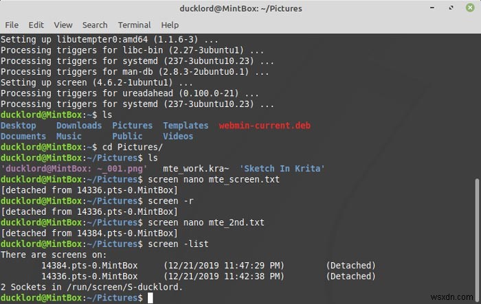 Linuxターミナルでマルチタスクを実現!「screen」コマンドの使い方徹底解説