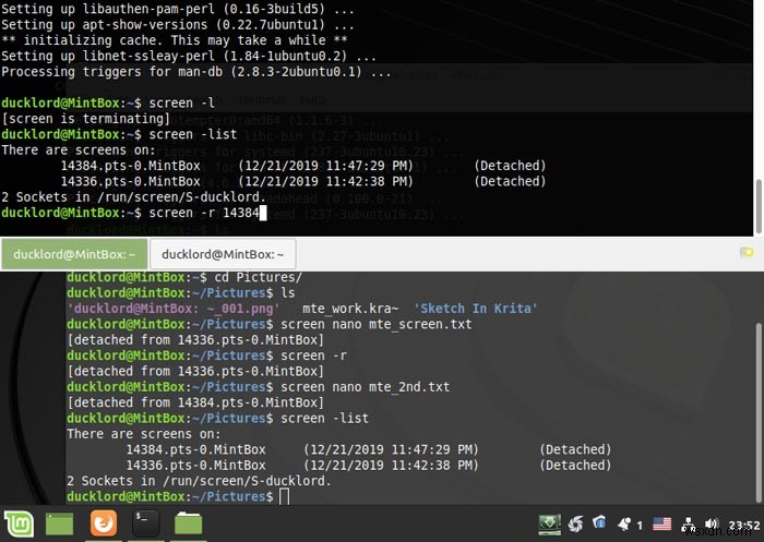 Linuxターミナルでマルチタスクを実現!「screen」コマンドの使い方徹底解説