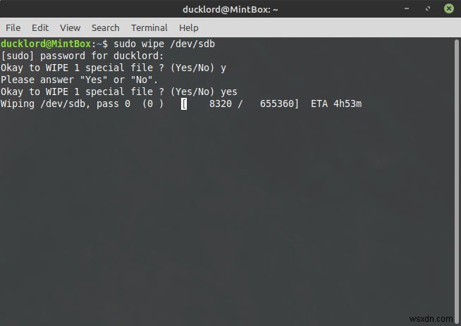 LinuxでHDD・SSDのデータを完全にワイプする方法｜確実な消去手順まとめ